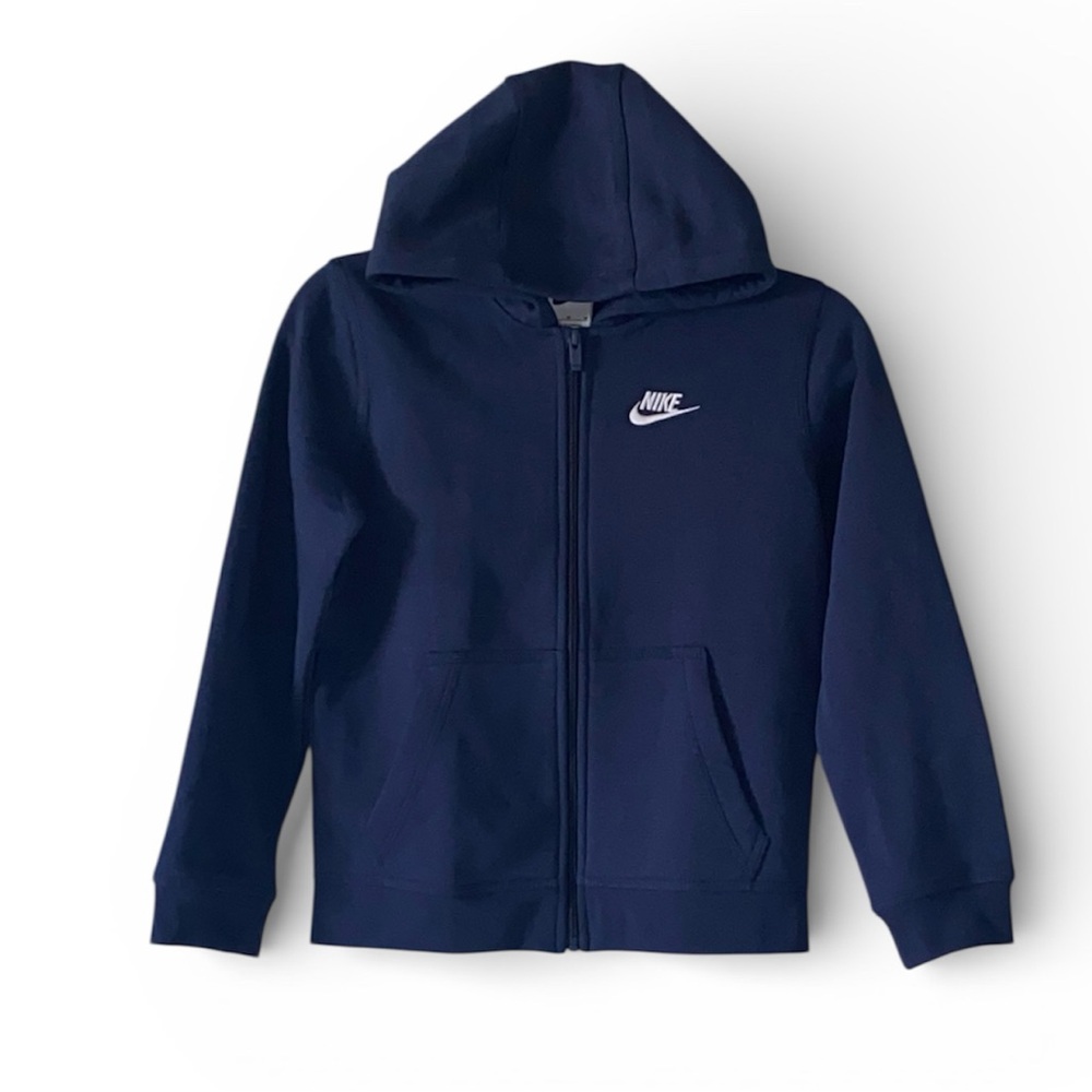 Nike Kids Navy Full-Zip Hoodie